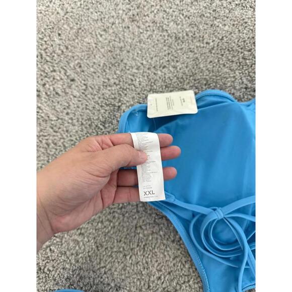 Fabletics Women’s Cutout One Piece Halter Minimal‎ Coverage One Piece NWT Sz XXL - Picture 4 of 7